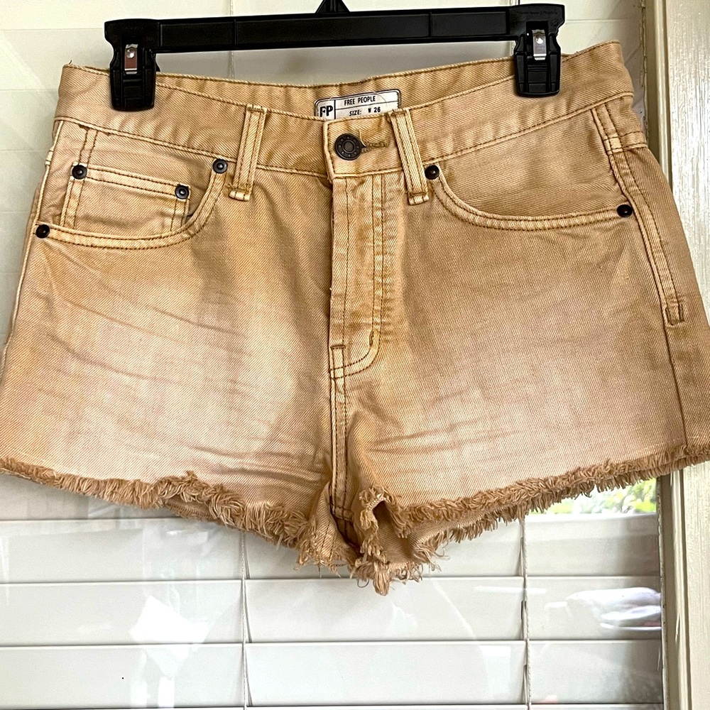 Free People Cutoff Shorts 26